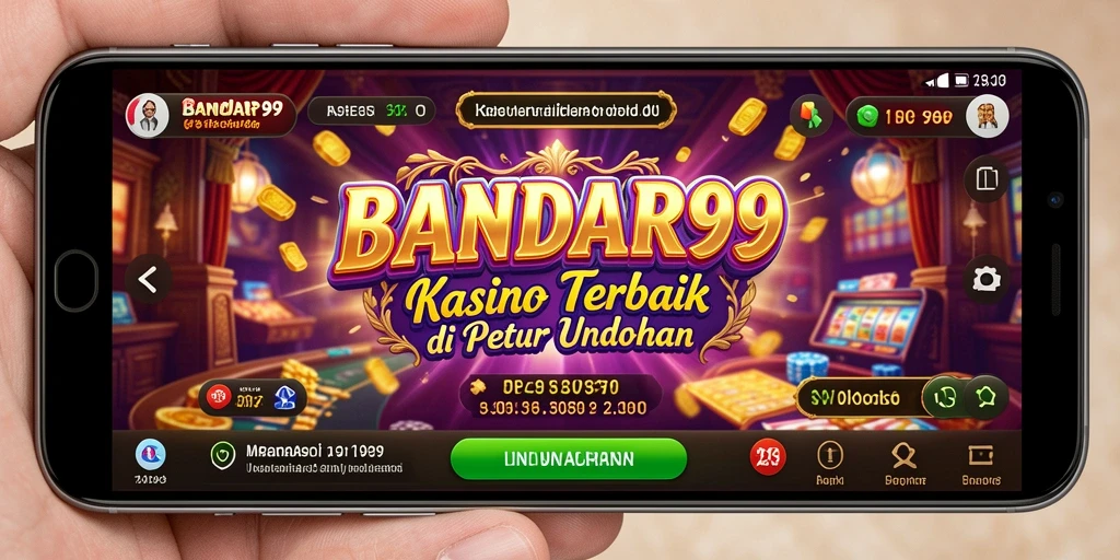Tampilan menarik dari gameplay BANDAR99 di kasino virtual.