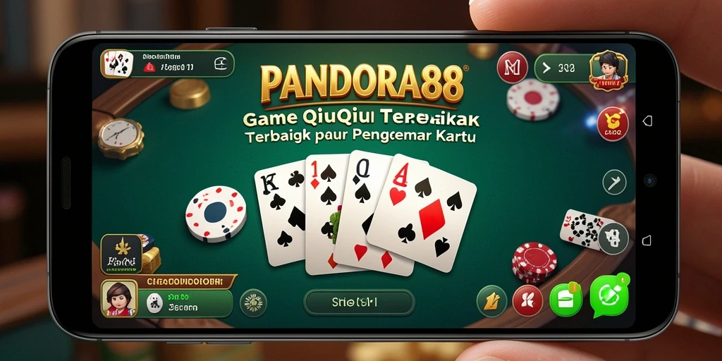 Tampilan gameplay QiuQiu yang menegangkan di PANDORA88.