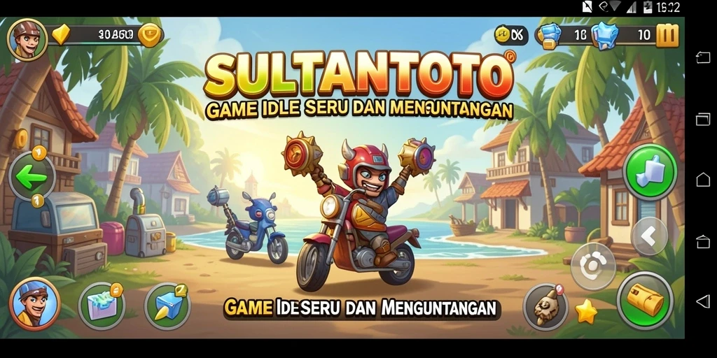 Tampilan gameplay SULTANTOTO yang menarik dan interaktif.