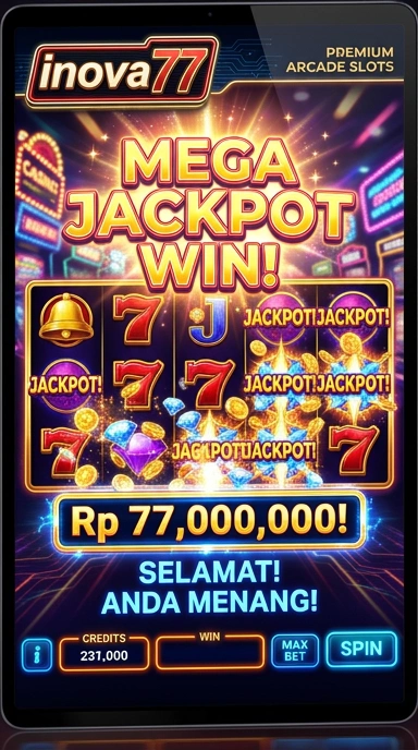 Cuplikan layar aplikasi inova77 yang menampilkan antarmuka pengguna yang sederhana.